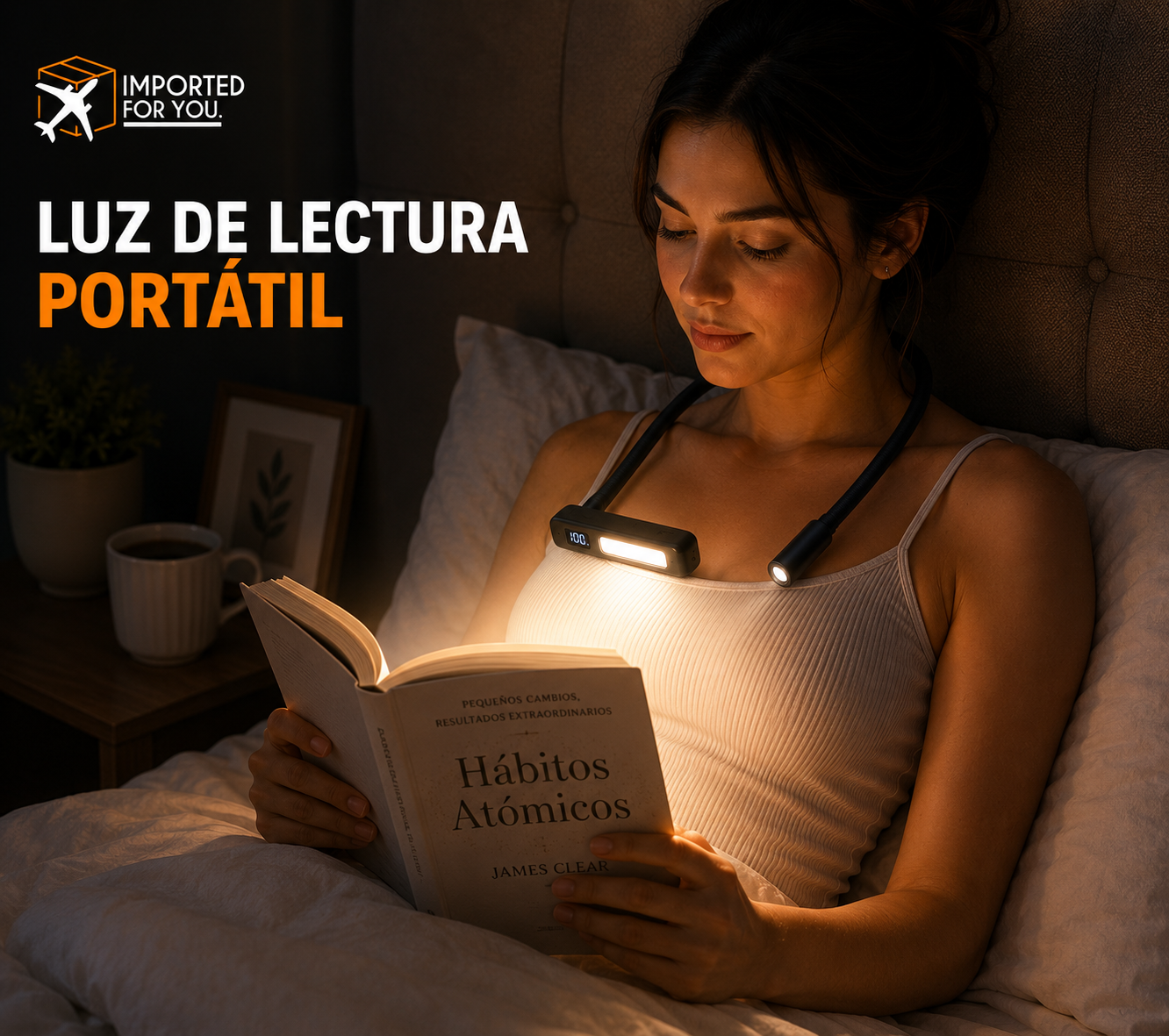 Luz De Lectura LED Portatil Usb